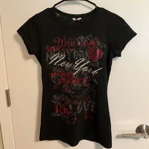 New York Graphic Women's Top